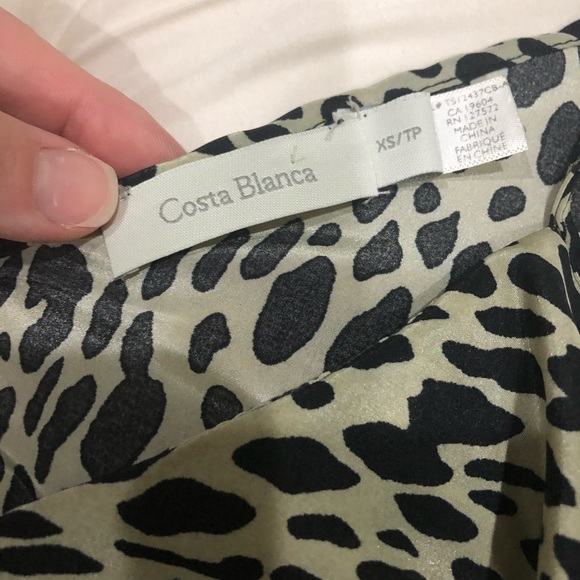 Boutique Leopard print spaghetti strap top - Picture 4 of 4